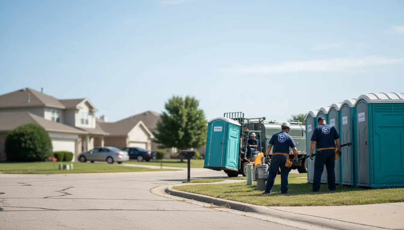 Porta Potty Rental in Seneca, IL near me
